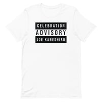 Kaneshiro Advisory Label Memorial Unisexy t-shirt