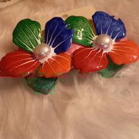 Image 2 of HAWAII FLORAL EAR KANDI 