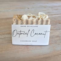 Image 1 of Oatmeal Coconut Soap for Sensitive Skin