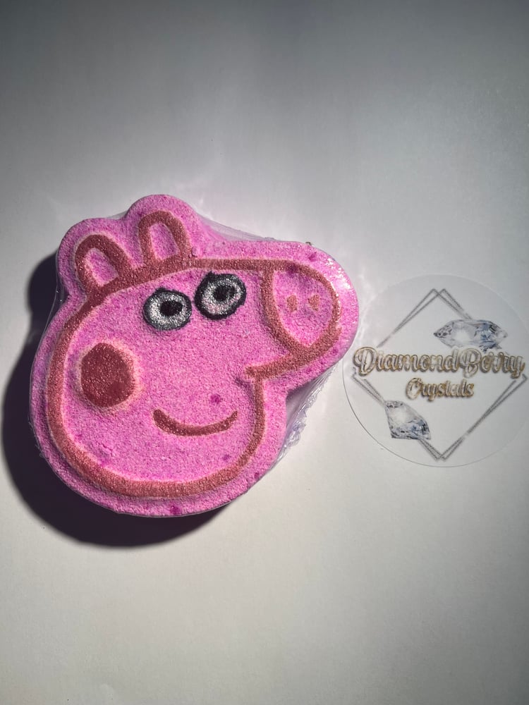 Image of Pink Pig bath bomb 