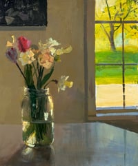 Parrot Tulips and Daffodils 