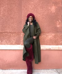 Image 2 of “Halima” Furry Boots and Hat Set