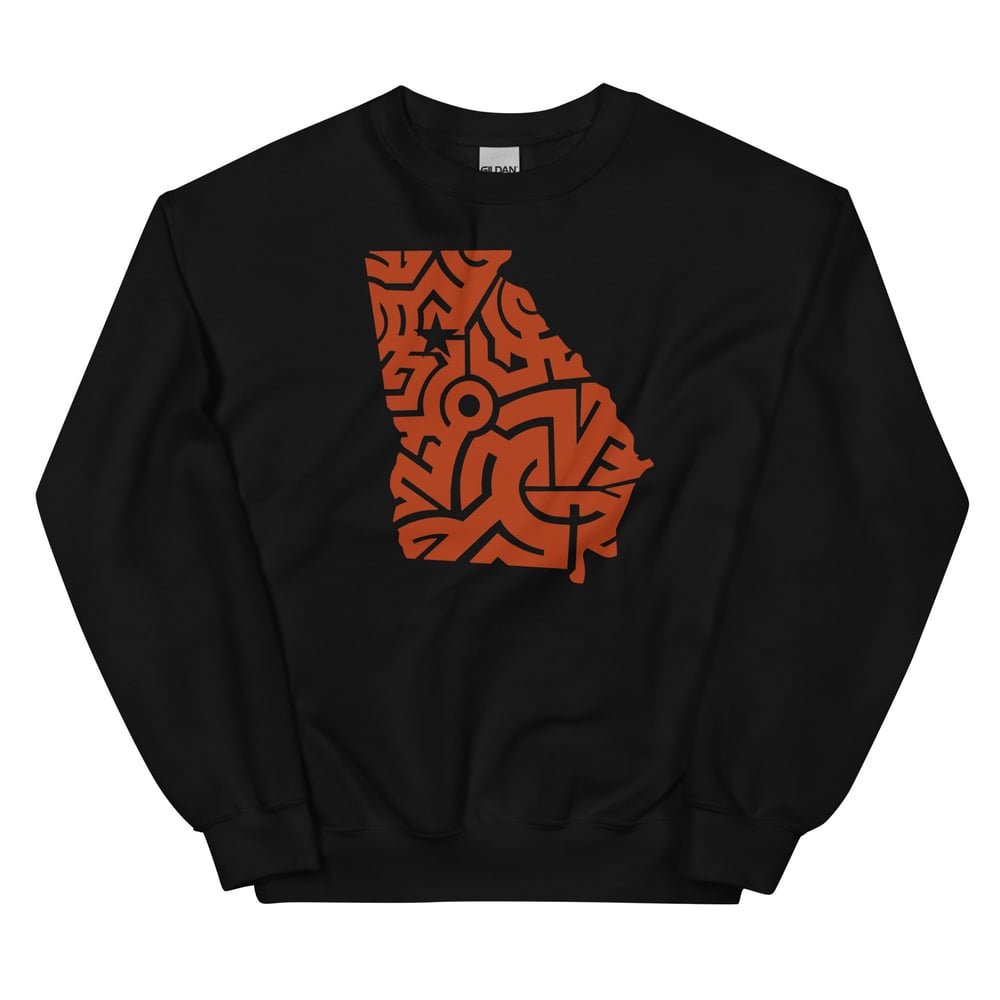 GA RedClay Mazewerk Unisex Sweatshirt