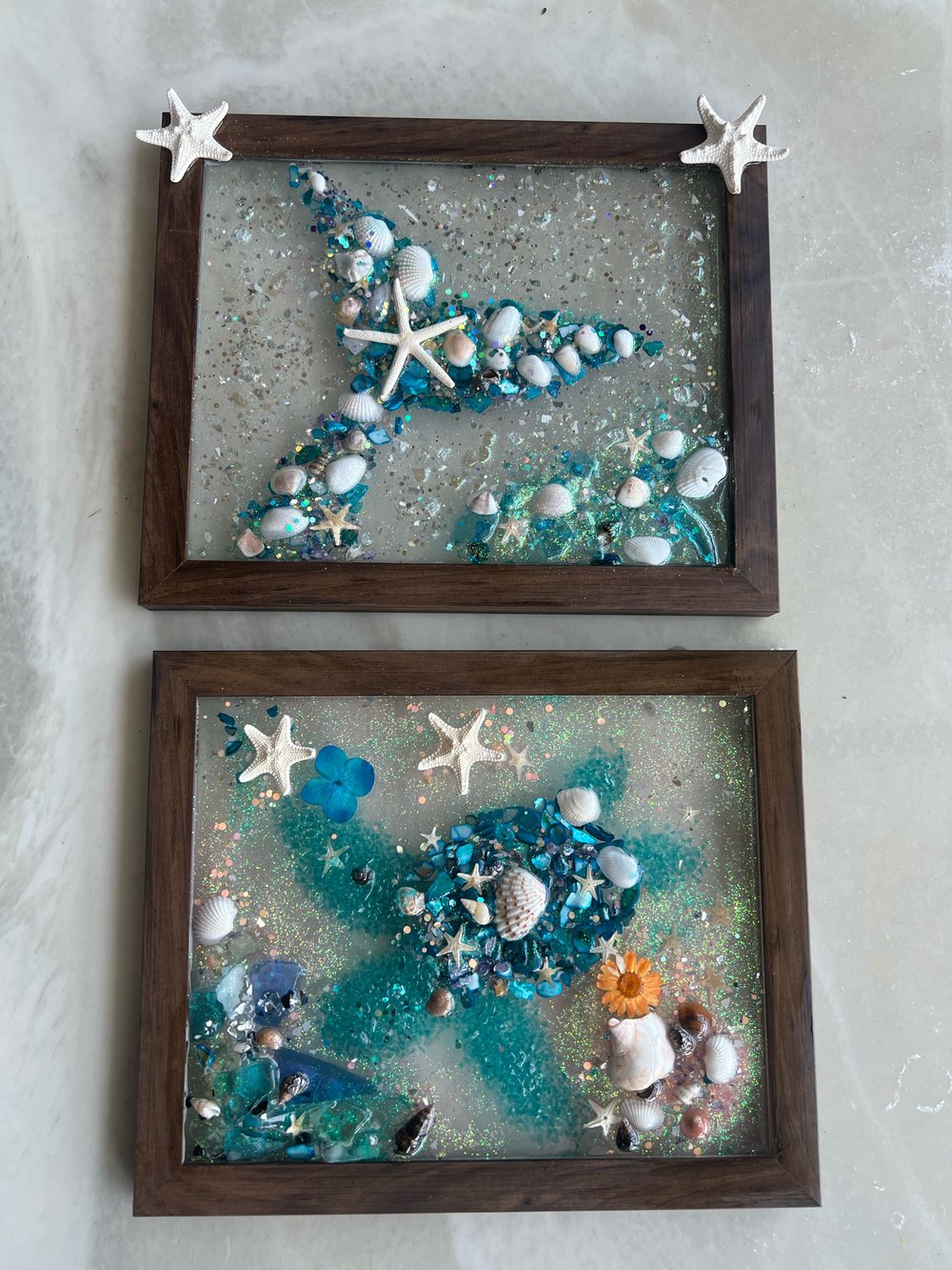 Image of Beach Resin Frames 