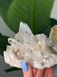 Image 3 of SELF STANDING CHLORITE/IRON INCLUDED COLOMBIAN QUARTZ
