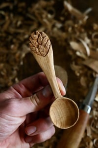 Image 6 of       Falling leaves Coffee Scoop