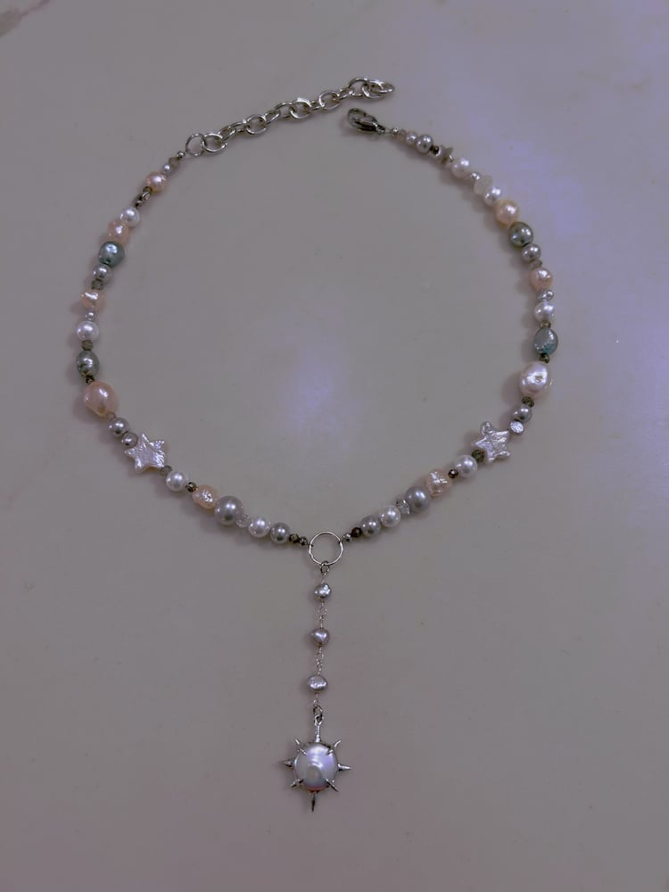 Image of -;- North Star pearl collar -;-