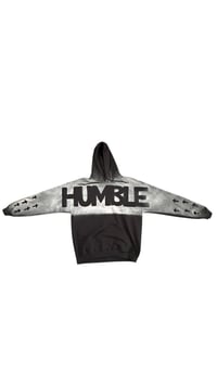 Grey BIG HUMBLE w/crosses Hoodie