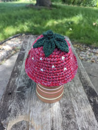 Image 2 of strawberry hats (x-small)