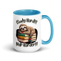 Image 4 of Study Hard Nap Harder Coffee Mug