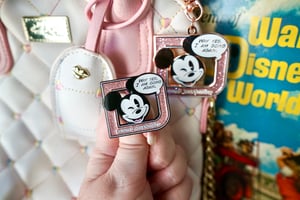 Image of Pink Mouse AP Parody Pin