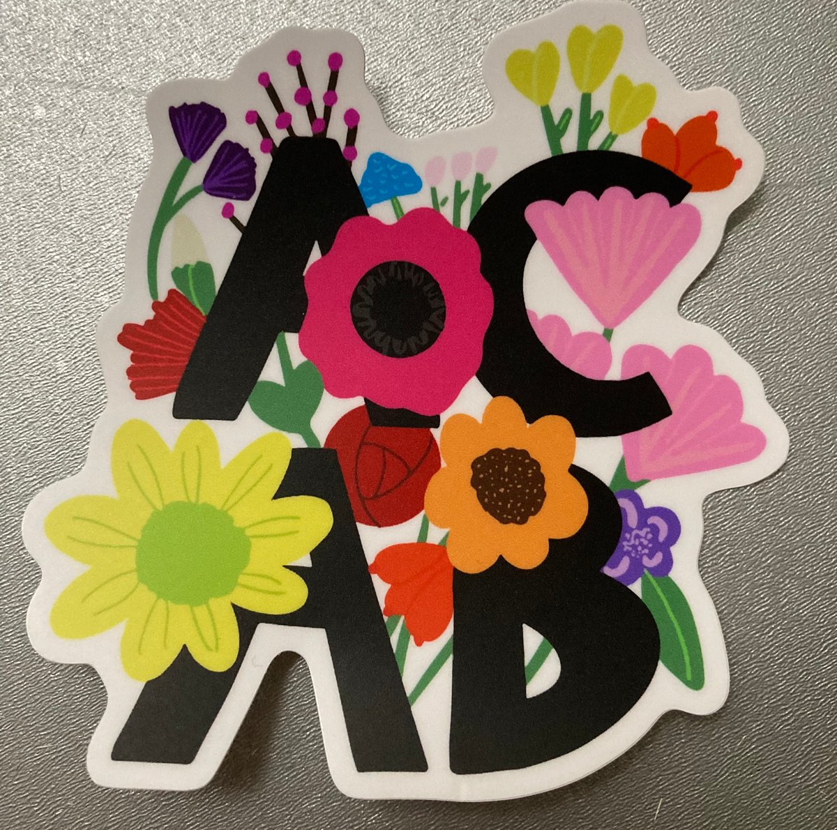 Image of ACAB flowers Sticker