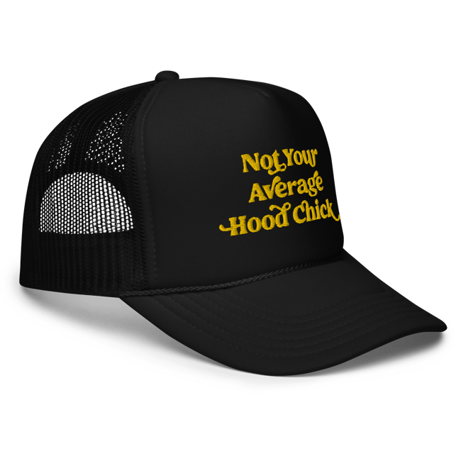 NOT YOUR AVERAGE HOOD CHICK BUCK BRAND CLOTHING COMPANY