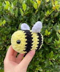 Image 3 of medium bee plushie 