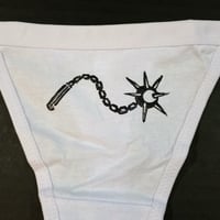 Image 2 of Hand Printed Mace Thong