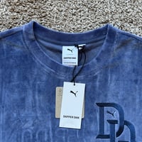 Image 3 of PUMA X DAPPER DAN STONE TEE MENS SHIRT SIZE MEDIUM BLUE NEW