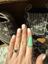Image 4 of Fence Line Turquoise Ring
