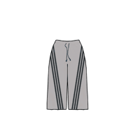 Image 2 of Hidden potential 21 Drawstring waist stacked joggers 