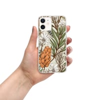 Image 14 of Art Nouveau Inspired Light and Airy Boho Floral Sketch Clear Case for iPhone®