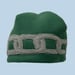 Image of GREEN CHAIN BEANIE