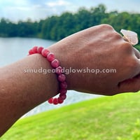 Image 2 of Strawberry Quartz Bracelet 