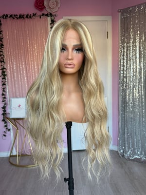 Image of all human hair highlights blonde (ready to ship) 