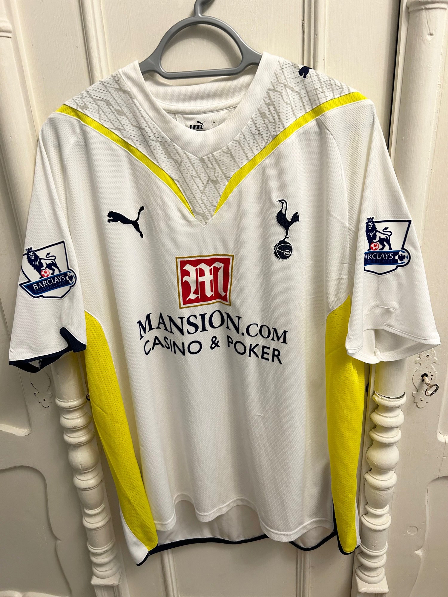 Image of Tottenham Hotspur “MODRIĆ 14” 2009/10 Home Shirt + PL patches (XL)