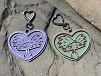 Image 1 of Hey Arnold Locket Keychain
