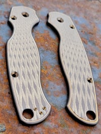 Image 4 of Titanium Scales For Spyderco PM2 (Draco's Armor)