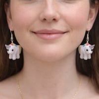 Image 2 of Unicorn Earrings 