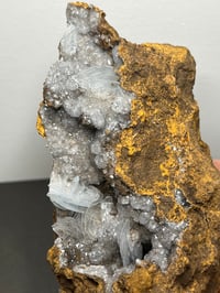 Image 13 of Blue Barite Geode | Morocco #2851