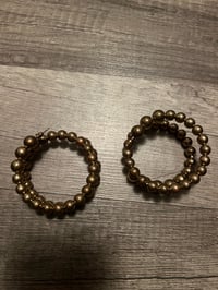 Image 1 of Beaded hoops 