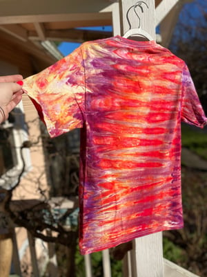 Image of Party At Your Own Pace Tie Dye Shirt Size Small 1