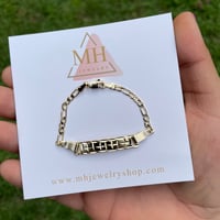 Image 1 of Children Plaque Bracelet