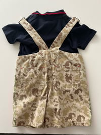 Image 2 of Spidey shortalls 2-piece set
