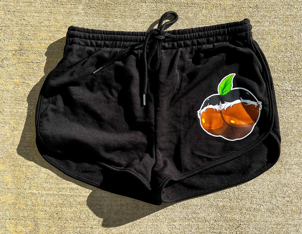 Image of Peachy Cheeky Black shorts