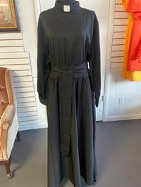 Long Black clergy dress 