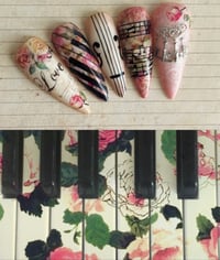 Image 1 of Musical Florals Set