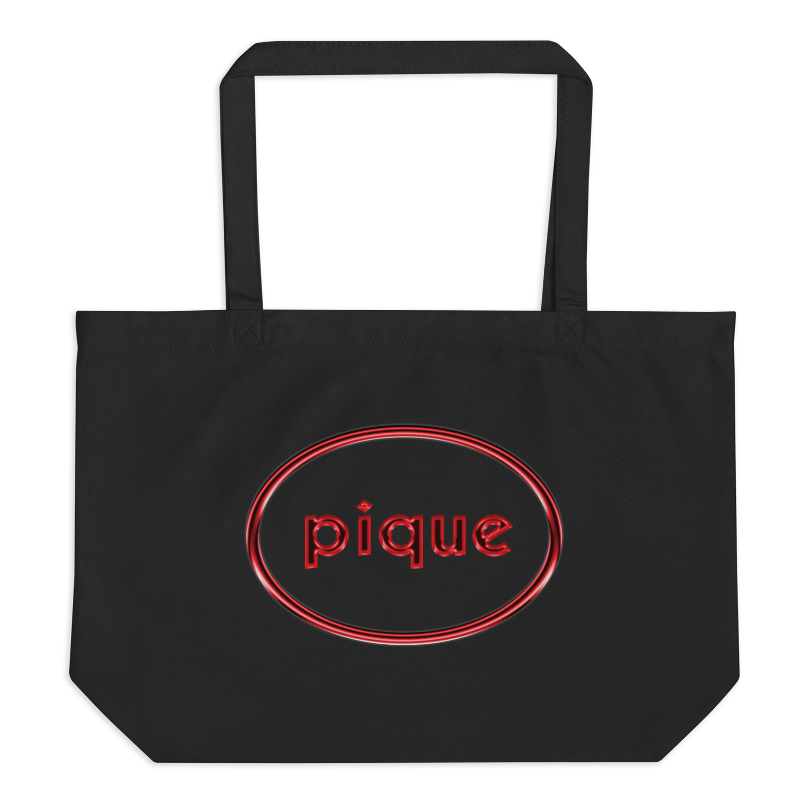 Pique Red Emblem Bag | piqueworldwide