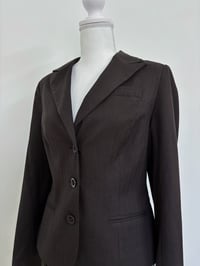 Image 2 of 00s Brown blazer // M