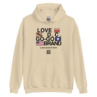 Image 1 of LOVEDCGOGO "A MITCHCRAFT JOINT" Light Unisex Hoodie (see color options)