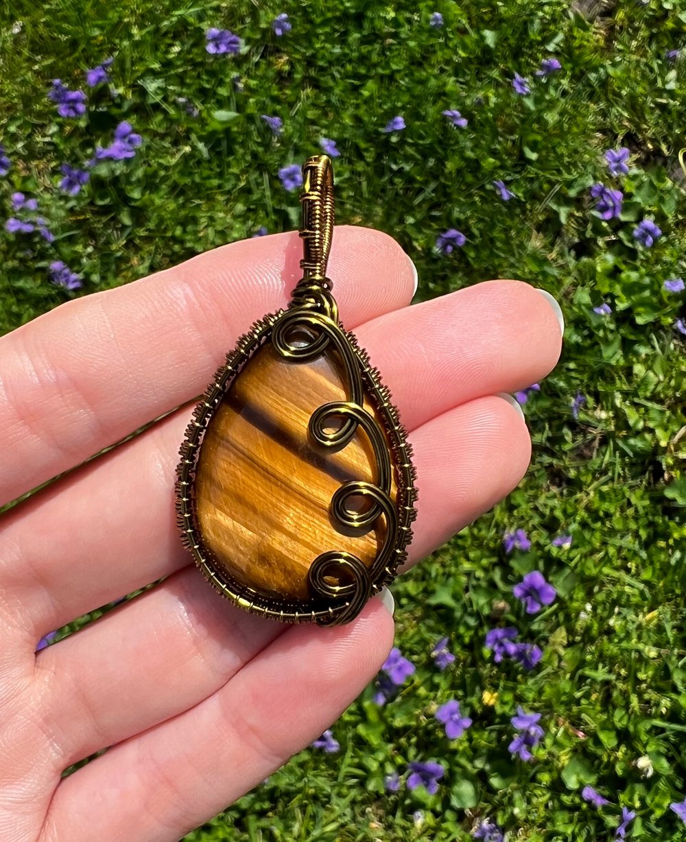 Tigers Eye Pendant