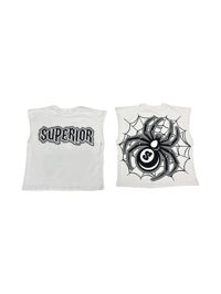 Superior “Web” Cut off White