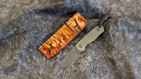 Image 2 of Kizer Drop Bear Pocket Sheath - Burled Marble