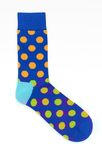 Image 5 of Confetti Toes | Black or Blue