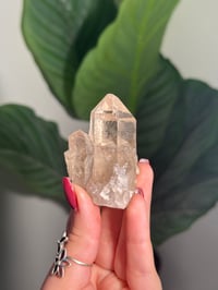 Image 3 of NATURAL RUTILE SMOKEY QUARTZ POINT -BRAZIL- E