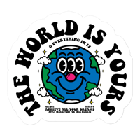 Image 1 of World Is Yours stickers