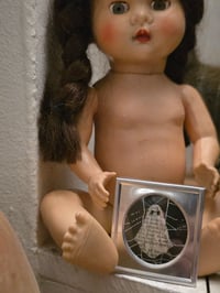 Image 1 of 1800’s biblical Ghost with preserved spider web -7