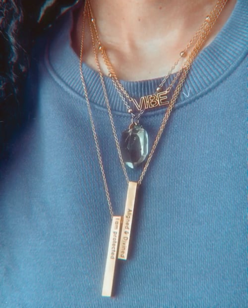 Image of BIG UP • Mantra Necklaces