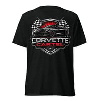 Image 3 of Corvette Cartel (Black C7) Short sleeve t-shirt